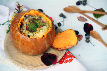 Receta de calabaza rellena